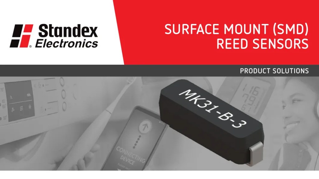 SMD Reed Sensor Lineup Expands – New 6.4mm Package