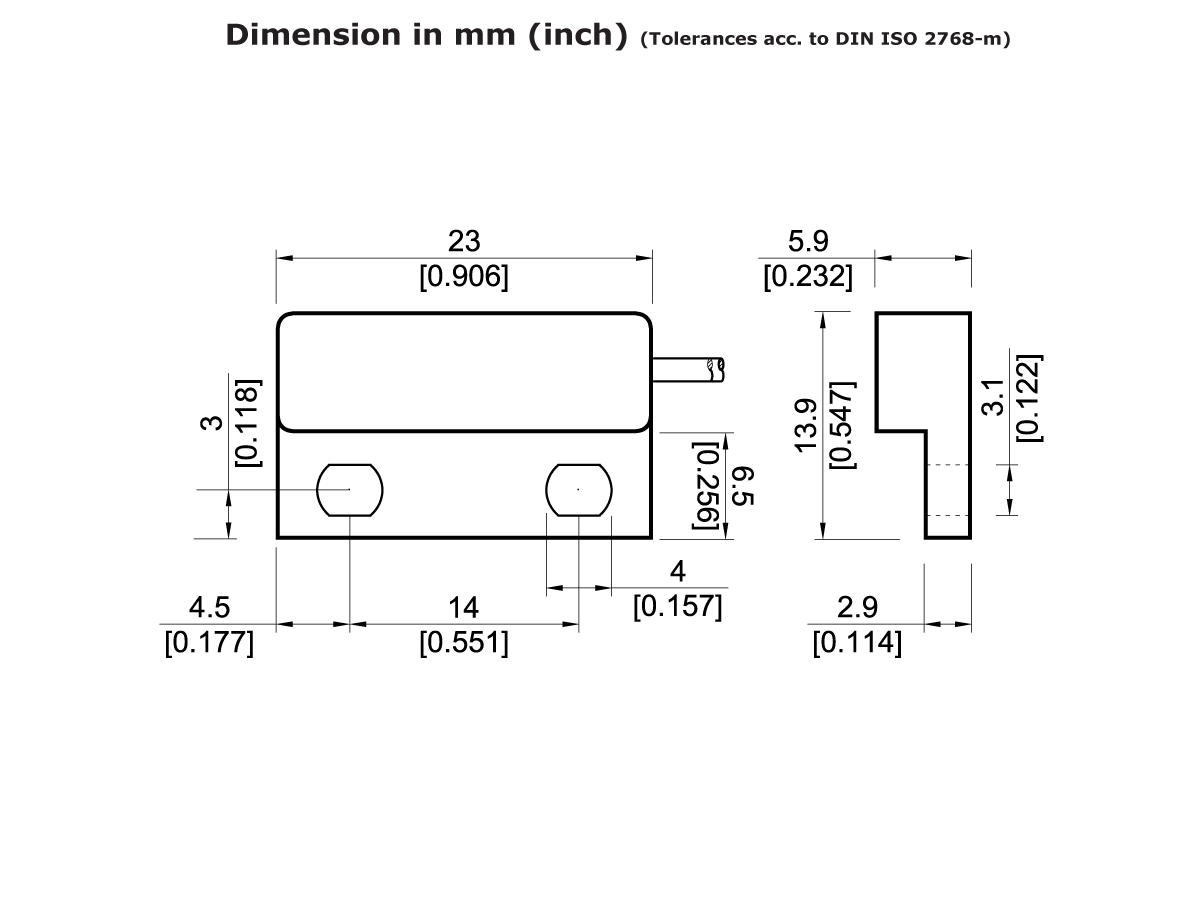 MK04R Series Reed Sensor | Standex Detect