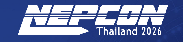 Logo for NEPCON Thailand 2026 and SEMICON Southeast Asia 2026, featuring bold white text on a blue background with stylized lines running through the word NEPCON. by Standex Detect