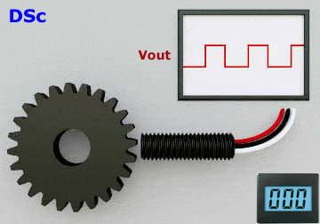 Hall Effect Sensors for Counting Gear Teeth (DSc)